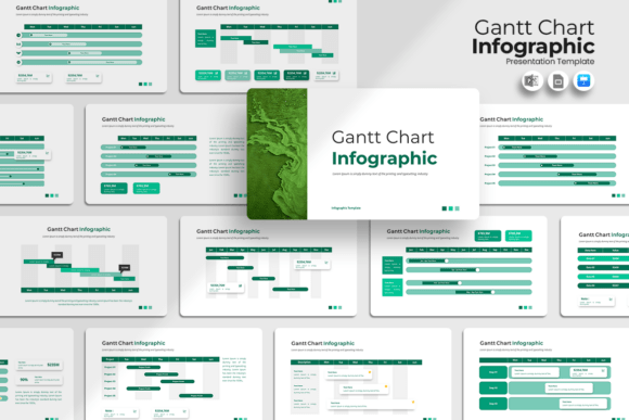 Gantt Chart Infographic Keynote Template: A Practical Tool for Visual Project Planning