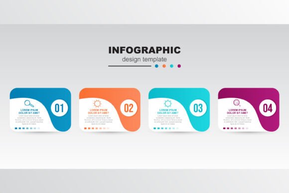 Rounded Color Square Infographic Design: A Strategic Tool for Visual Communication
