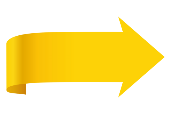 Yellow Arrow. Modern Business Infographi